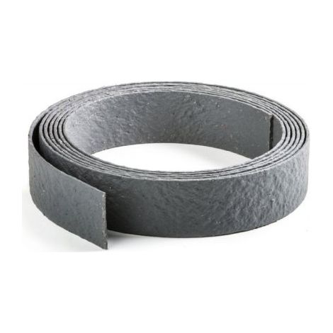Bordure de jardin flexible Ecolat - rouleau de 14cm x 10m - couleur gris