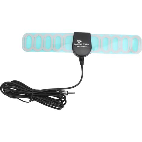74.8in Antenne TV Universelle, Amplificateur de Réception Signal Radio FM pour Voiture, DC 10.5‑16V (1/5)