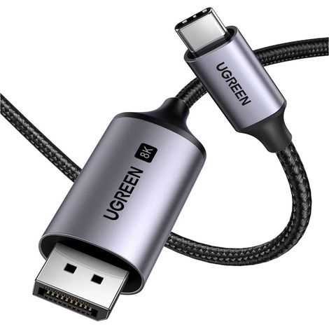 Cavo UGREEN da USBC a DisplayPort 8K a 60 Hz 3 m