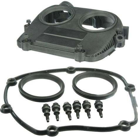 Cache de distribution compatible avec Audi A4/Q5/A6 (1.8/2.0) - Réf. 06K103269F / 06K103483 (1/3)