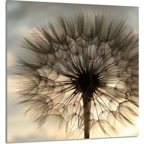 PANEL DE VIDRIO PARA COCINA 60x65 Flor (1/5)