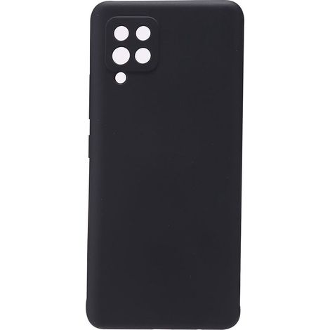 Coque arrière souple en TPU silicone pour Samsung Galaxy A22 4G - Noir mat - Étui de protection (1/4)