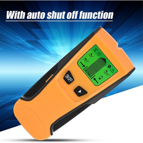 3-in-1-Elektroleitungsdetektor, Wandscanner für Holz und Metall, Wechselstrom-Erkennungsgerät