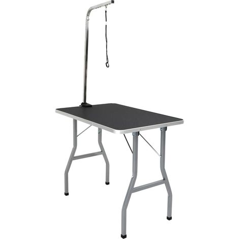 vidaXL Bath Grooming Table for Dogs Cats Pets Adjustable 1 Loop (1/5)