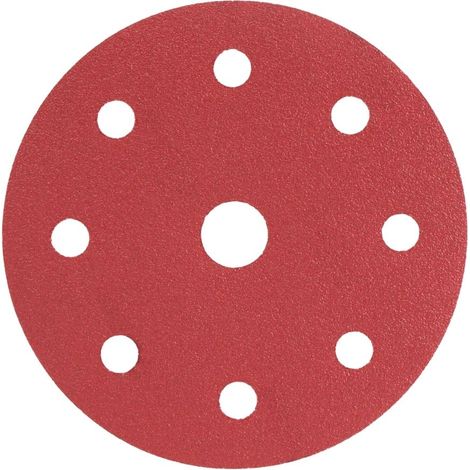 Disque abrasif - Radix - Pro - Velcro 125 mm - P100 - 9 trous (10 pcs) (1/2)