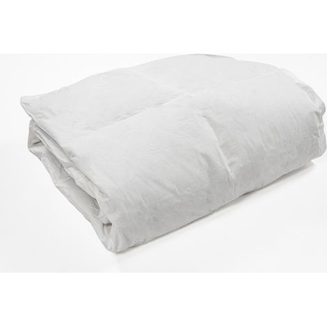 KLULK Piumino D'oca Dolomiti Matrimoniale, Imbottitura 100% Piumino Naturale Argentato, Fodera 100% Cotone, Misure 250 x 200 cm (1/5)