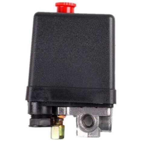 QORVA-Compresseur d'air SG pressostat d'air automatique régulateur de pression de pompe à air 220V quatre trous vertical quatre voies