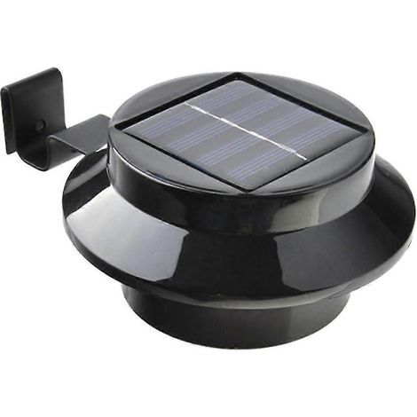 Solar-LED-Wandleuchte für Garten, Zaun, weißes Licht (1/5)