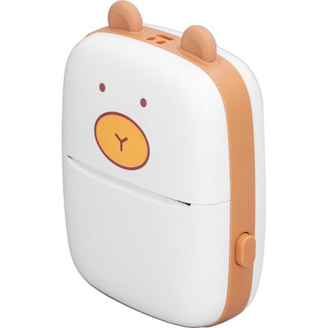 Étiqueteuse portable mini imprimante thermique Bluetooth sans encre, outil de stickers nomade pour téléphone (1/5)