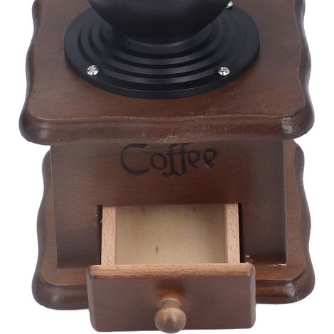 Moulin à café manuel rétro, robuste durable, portable, maison bureau de bar à la maison de spécialité (1/5)