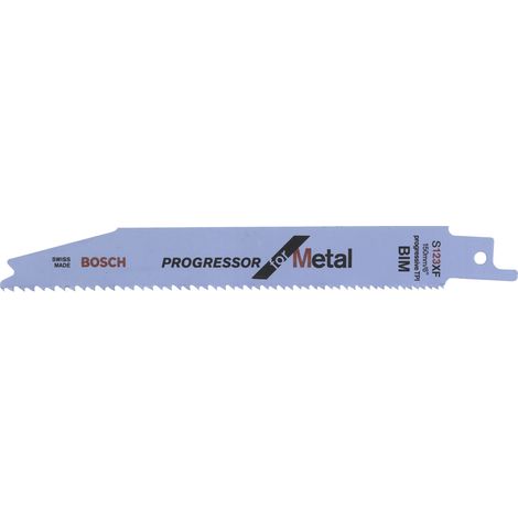 HOJAS DE SIERRA SABLE S 123 XF PROGRESSOR FOR METAL - BOSCH ACCESORIOS