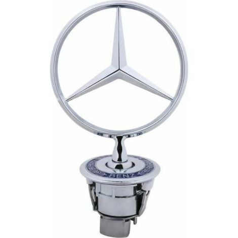 Insigne de logo de capot de capot de Mercedes Benz pour W124 W202 W203 W208 W210/44mm Cisea sunflower (1/2)