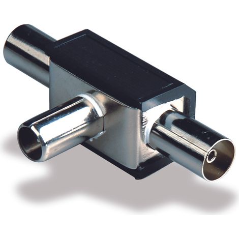 ADATTATORE TV A 2 VIE 75OHM 1SP/2PR 9.5MM