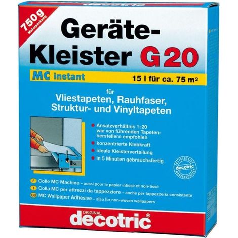 Decotric MC Gerätekleister 750 g Kleister