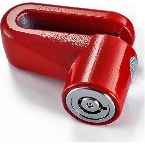 Antivol de Guidon Verrou Disque Moto Convient pour Kawasaki ZR7 ZR7S, Capuchon Protection Contre Le vol, Frein antivol(Red) Red - (1/5)
