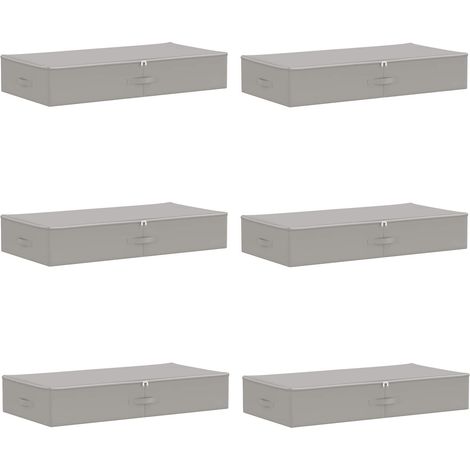 Maison Exclusive - Scatola di Stoccaggio 6 pz Tessuto non tessuto 100 x 50 x 18 cm (1/5)