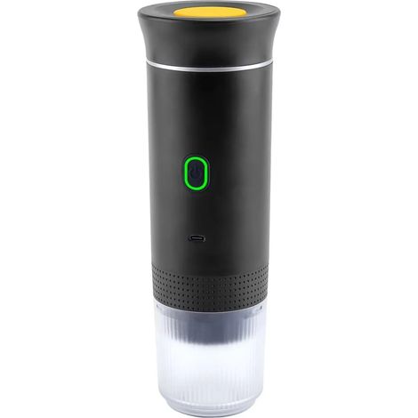 Machine à espresso portable 3 en 1, 20 bars, USB-C, capsules Nespresso et café moulu, 8,5 x 24,5 cm, voyage (1/5)