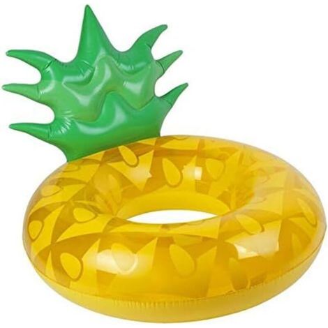Bouée gonflable ananas - Grande bouée de piscine (1/4)