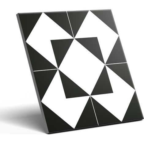 Mosaico de azulejos decorativos de gres estilo victoriano Harold, 20x20 cm, Grado I (1/5)