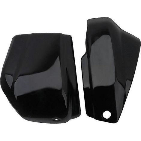 Cubiertas laterales de batería para motocicleta, color negro, para Yamaha Dragstar Vstar XVS1100 Classic Custom 1999-2011 (1/5)