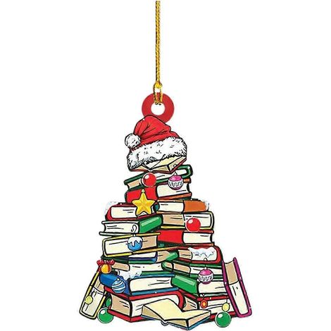 Décorations de sapin de Noël en bois, mignonnes, pour l'intérieur et l'extérieur - Décoration de sapin de Noël pour salon, chambre et maison (1/5)