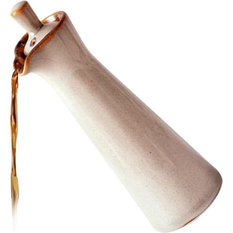 Cette bouteille japonaise en céramique de 120 ml pour sauce soja peut également être utilisée en cuisine pour conserver l'huile - le vinaigre et le miel (1/5)