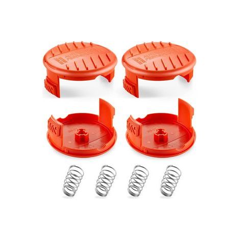 Bobine automatique BLACK+DECKER sans capot – Remplacement AF‑100‑3ZP – Modèle B0+4+4, très grande capacité de fil (1/5)