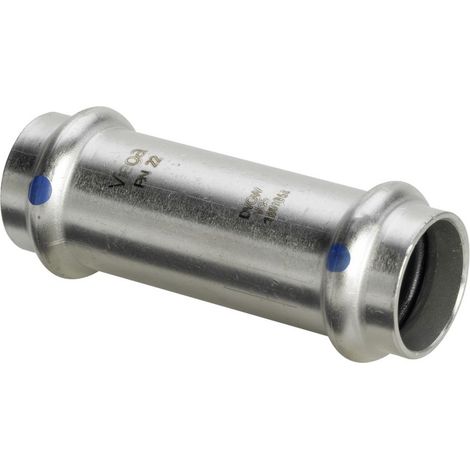 Viega Sanpress Inox LF-Schiebemuffe, d 42mm Stahl nichtrostend Modell 2315.5LF, 666194 (1/2)