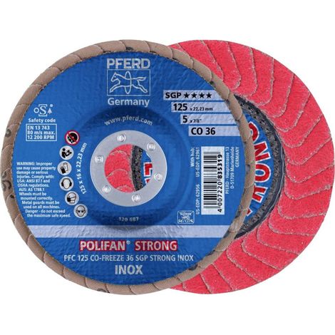 Disque à lamelles CO36FREEZE SGP STRONG 125mm G36 Pferd 1 PCS (1/4)