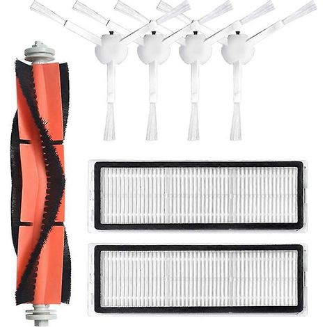 Seitenbürste, Hauptbürste, Hepa-Filter, Ersatz für den Kehr- und Wischroboter-Staubsauger Mijia 1c Stytj01zhm (1/5)