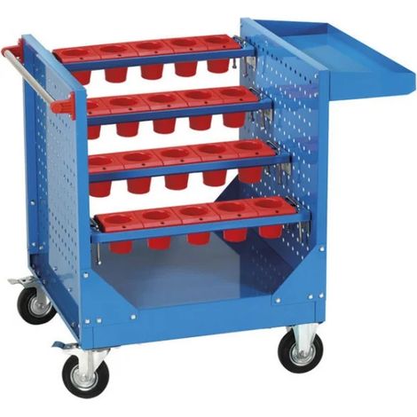 Fervi P450 Carrello con 20 portaconi