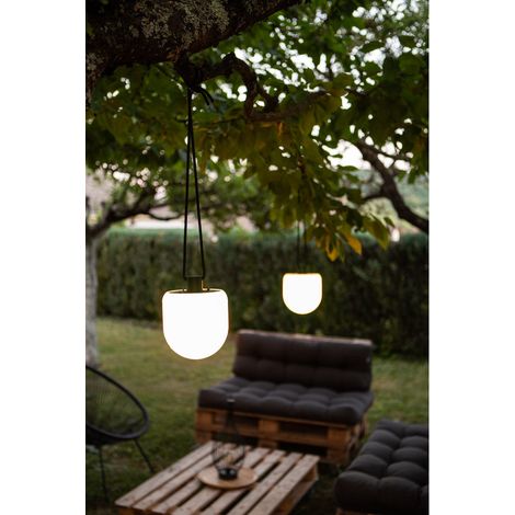 Lampe à suspendre très éclairante rechargeable par USB, intensité de lumière réglable: 200/100/50 LM