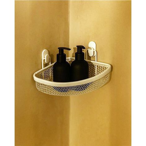 Exagonshop Griglia doccia angolare bianco opaco Taki