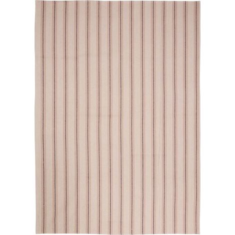 Tapis à Rayures "Groove" 120x170cm Beige & Bleu (1/3)