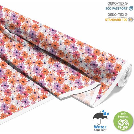 OUTDOOR DEKOSTOFFE OXFORD - Motiv Blumen I DX5627