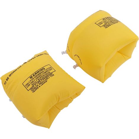 Brassard bain gonflable PVC – non toxique – flotteurs bras – pour enfants 3-6 ans débutants