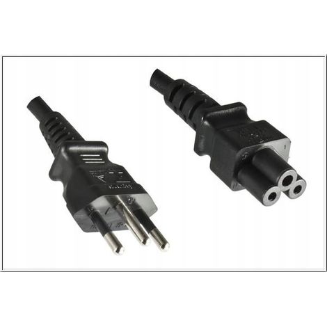 Cable de alimentación MicroConnect Brazil-C5 de 1,8 m