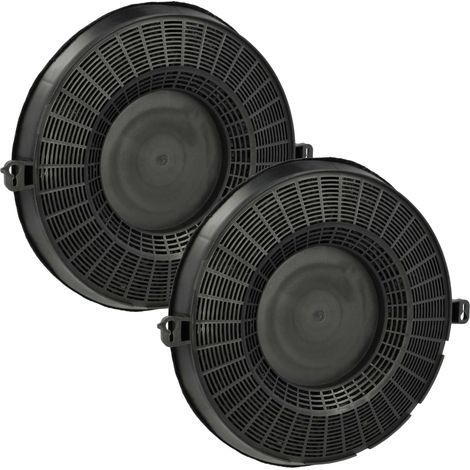vhbw 2x Filtres à charbon actif compatible avec Faure FHT6131, FHT6131N, FHT6131W, FHT6131X, FHT6132N, FHT6132W, FHT6132X, FHT6134X hotte aspirante