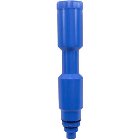 Absorbeur d'expansion pour gel hivernal de piscine – avec séparateur fileté, assurant une protection contre le gel pour les skimmers. (1/4)