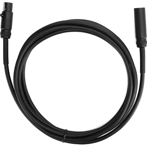 Câble audio Mini XLR 3 broches mâle-femelle pour micro caméra DSLR, 2 mètres (1/5)