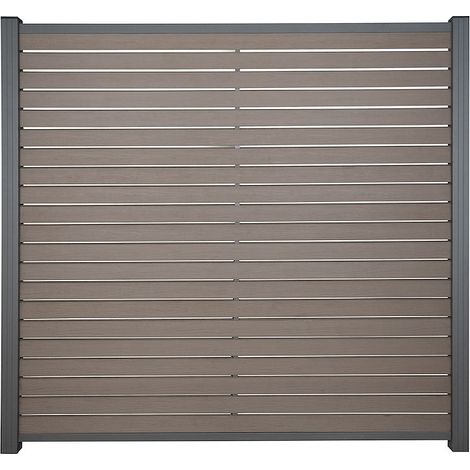 HANÖ-Serie SCHOKO Holzstruktur 21 Lamellen 20x75/68x1793 mm