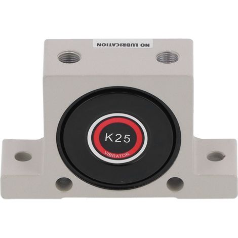 RASTKY Vibrateur Pneumatique Réglable en Alliage D'aluminium, Type Boule de Pression D'air pour Table Vibrante, Tamis Filtrant, Vidange de Silo 1/4 Po pour équipement Mécanique (2) (1/5)
