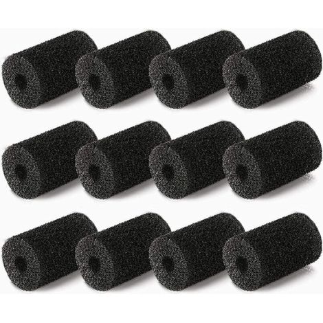 12 pièces de nettoyants remplaçables pour embout arrière de tuyau d’aspirateur de piscine, compatibles avec Polaris 180/280/360/380/480/3900
