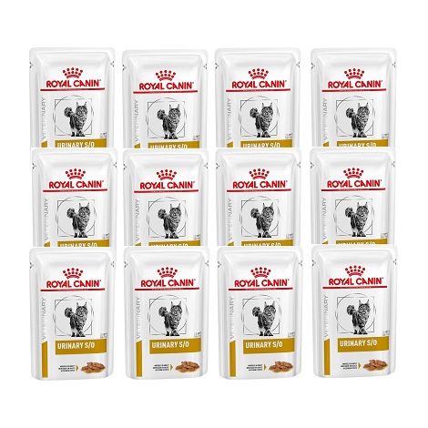Royal Canin Urinary s/o Gato Veterinary Diets SALSA 12 x 85 gr