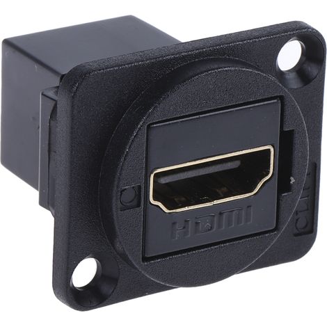 Connecteur HDMI RS PRO Femelle 19 voies Droit ( Prix pour 1 ) (1/2)