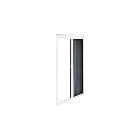 Mosquitera plisada 120X240 aluminio blanca 702670 GLOBAL BOSQ