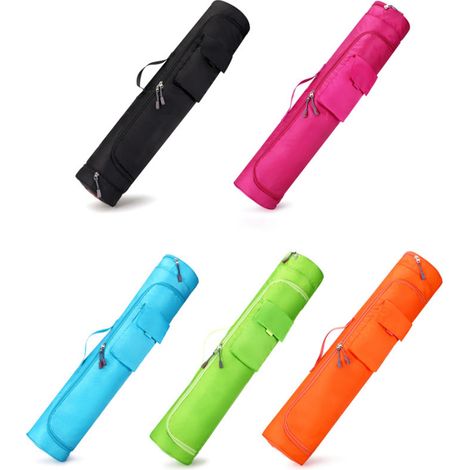 Sac de yoga multifonctionnel imperméable, sac de transport pour tapis de yoga, sac de gym d'extérieur multicolore (1/5)