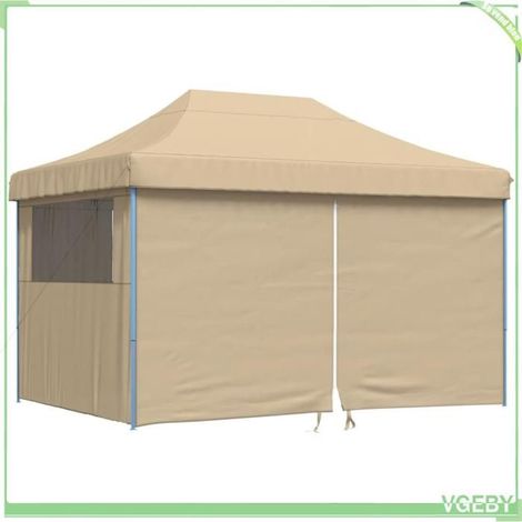 Tente de réception pliable - FAFEICY - 4005023 - 4 parois latérales - 410x279x315 cm - Toit Oxford PVC (1/5)
