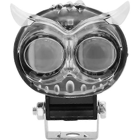 Projecteur LED à lentille colorée, feu antibrouillard auxiliaire à double lentille pour moto, camion et voiture (1/5)