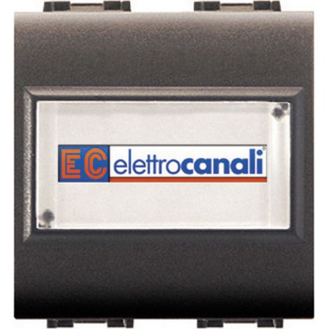 Elettrocanali Mylife art 4025 pulsante con portanome compatibile Btcino (1/2)